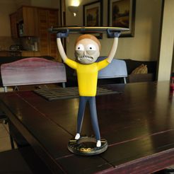 1.jpg Free STL file MORTY SMITH PEN HOLDER・3D printing idea to download