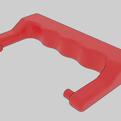 STL file Ergonomic Handle PRIME Kaz Handles Kagmuff 🧞‍♂️・3D print design  to download・Cults