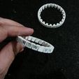 P1100608.jpg bracelet (pulseira) Now United - Flex filament (filamento flexível)