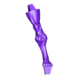 Leg-left.obj Lucario Thicc Muscle Mommy - 4 Furry variation 3D Print Model