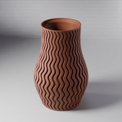 vase_01.jpg STL file VASE・3D printer model to download