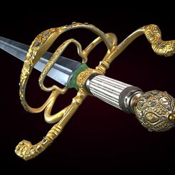sword_back_side.jpg Toledo Salamanca Sword for 3d printing