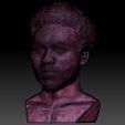 25.jpg Childish Gambino Donald Glover bust for 3D printing