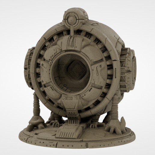 👽 alien pod・ OBJ File for 3D printing・Cults