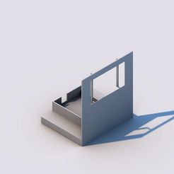 Display_holder_2.jpg Archivo 3D gratis Pequeño expositor con espacio para un concentrador USB・Modelo para descargar y imprimir en 3D