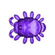 Pillbug_Smooth_with_Saddle.stl Insetos de Jardim Guerreiros