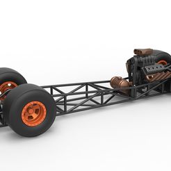 1.jpg Fichier 3D Dragster à moteur avant AWD Diecast Échelle 1:25・Design imprimable en 3D à télécharger