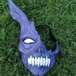 Corpse Husband Mask - Rabbit Face Mask - Halloween Cosplay 3D print model, Bstar3Dart