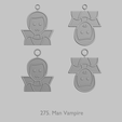 275.-Man-Vampire.png 🕸 Gothic Vibes Mini – Pendant STL Collection