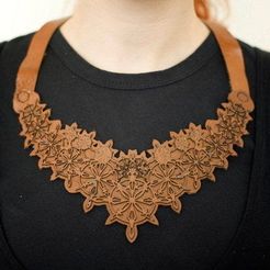 _DSC0881a_resize_display_large.jpg Free 3D file Leather Necklace・3D printer model to download