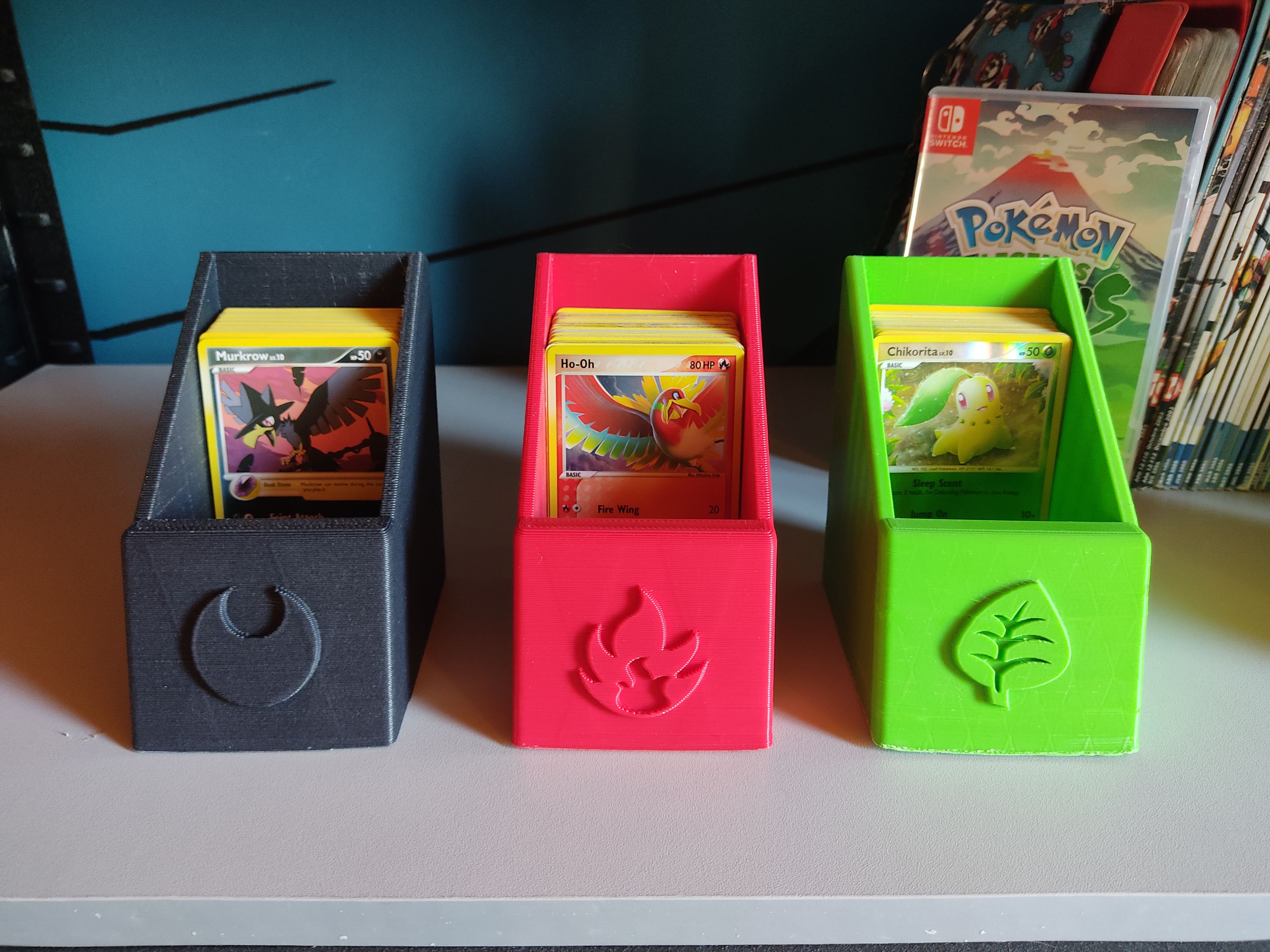 Download STL file Pokemon Cards Storage Box TCG Set 2 • 3D printer object ・ Cults
