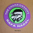 rafa-nadal-jugador-tenis-profesional-torneo-atp-roger-federer.jpg Rafa, Nadal, Poster, sign, signboard, logo, print3d, player, tennis, professional, tournament, ball, chair, tennis player, professional, tournament, ball, chair