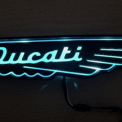 IMG_3773.jpg Файл STL крыльевая фара ducati・Дизайн 3D-печати для загрузки3D