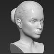 10.jpg Adriana Lima bust ready for full color 3D printing
