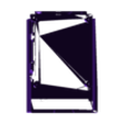 Pi_Base_Black.stl Multi-Color Raspberry Pi 3B+ Case (Mosaic Logo)