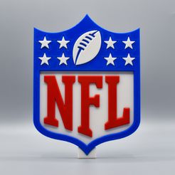 DSC_0449.jpg STL file NFL NBA 3D MODULAR LOGO / LETTERING・3D printable model to download