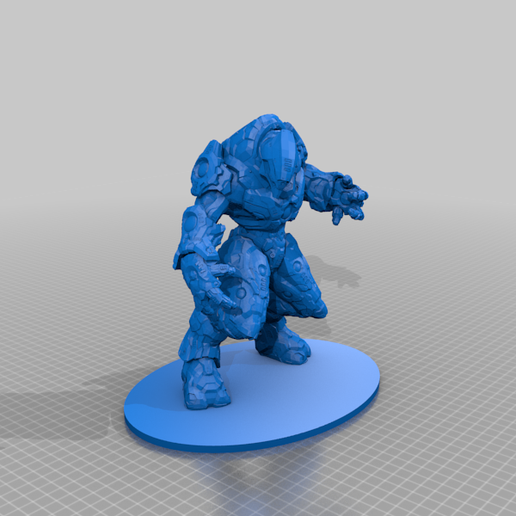 Armoured robot - 3D model önizlemesi