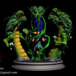 1.png 3D file Saint Seiya - Shiryu and the dragon's fury・3D print design to download, Artistica3D