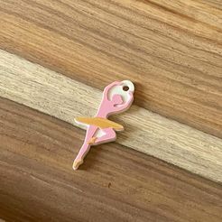 WhatsApp-Image-2021-08-11-at-12.09.25.jpeg STL file Ballerina Keychain・3D printable model to download