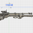 dimensions.PNG Ana's corsair rifle (Overwatch)
