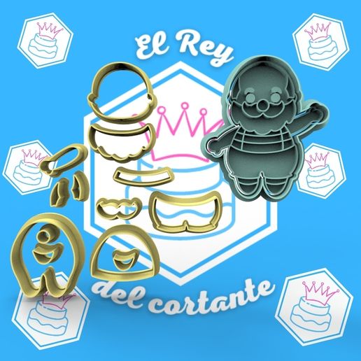 christmas contants 3D model