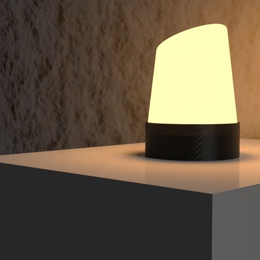 RENDER 4.jpg Fichier STL gratuit lampe de chevet moderne・Idée pour impression 3D à télécharger, printex