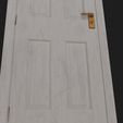 bedroom_door_render10.jpg Bedroom Door 3D Model