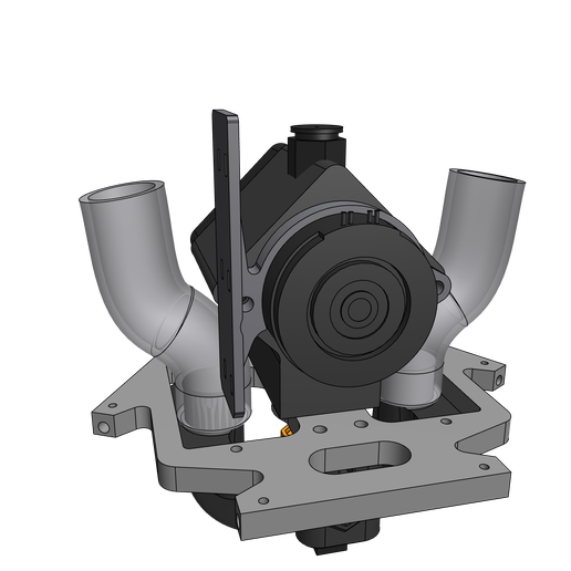 IMG_0997.png Flsun V400 Effector mod - Cpap, bed levelling sensor, cable management