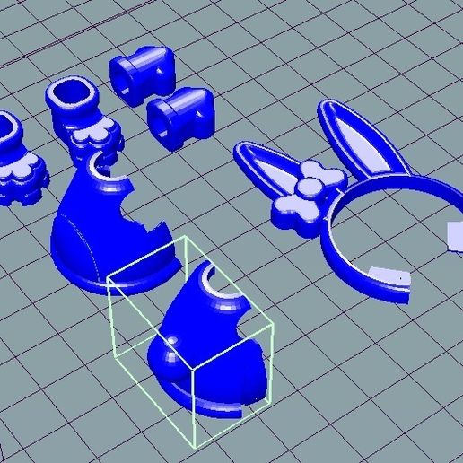 rabbit-ss.jpg Custom 3D Printed LOL Doll Costumes Cat and Rabbit