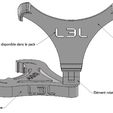 Présentation.jpg STL file FLSUN V400 - Screen support・3D printing template to download