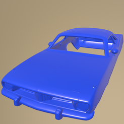 a04_013.png STL file Plymouth Barracuda hardtop 1974 Printable Car Body・3D printer model to download