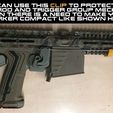 5-travel-clip.jpg UNW P90 styled Bullpup lower FOR THE PLANET ECLIPSE EMEK