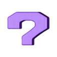 QUESTION_FRONT.stl MARIO BROS  GALAXY