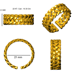 1.png STL file twist ring・Model to download and 3D print