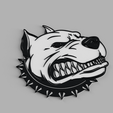 1.png Guardian Dog Head Dogo Dog Head Wall Picture