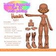 il_794xN-3.png [KABBIT BJD] - Human Kabbit Ball Jointe Doll - (For FDM and SLA Printers)
