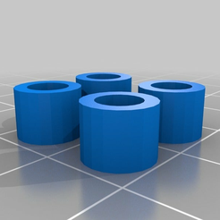 cd1cf1cd861f573ff6aec7581e023347.png STL-Datei 6mm Spacers (5mm hole) kostenlos・3D-druckbare Vorlage zum herunterladen