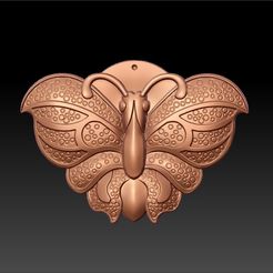 butterfly_artistic1.jpg Archivo STL gratis mariposa・Modelo de impresión 3D para descargar