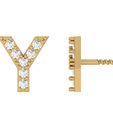 Y-1.jpg Boucles d'oreilles en forme de lettres Y