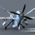 6.jpg MQ-9B SeaGuardian drone high quality 3d print model