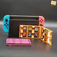 pic03.jpg Файл 3D Элегантные коробки для хранения игровых картриджей Nintendo SWITCH (от 8 до 18 слотов)・Шаблон для 3D-печати для загрузки