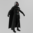 Vader0005.png Darth Vader Lowpoly Rigged
