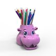 Hippo_Pencil_Holder.21.3.jpg ДЕРЖАТЕЛЬ ДЛЯ РУЧКИ БЕГЕМОТА STL