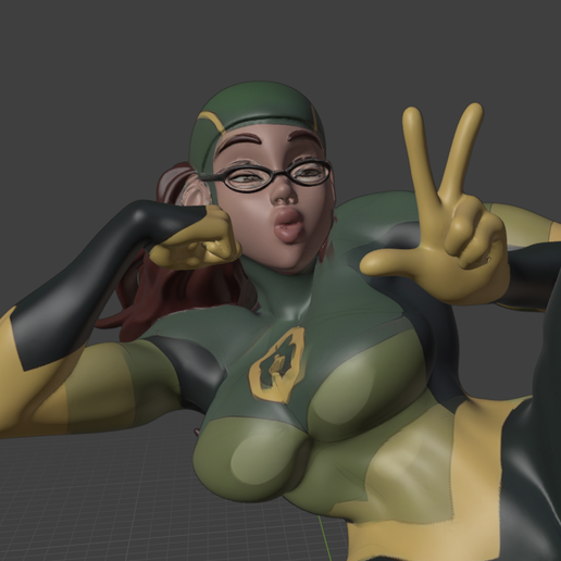 Shrinking Rae - Invincible - Victory Pose