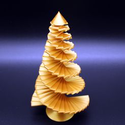 IMG_4539.jpg STL file Christmas tree spiral・3D printing idea to download