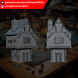 2.png Cottage 2 - Custom miniature wargaming terrain