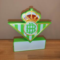 photo_2023-03-23_21-19-35.jpg Archivo STL Lampara Real Betis・Diseño imprimible en 3D para descargar
