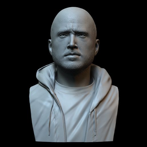 Jesse01.jpg -Datei Aaron Paul - bekannt durch seine Rolle als Jesse Pinkman herunterladen • Modell für 3D-Drucker, sidnaique