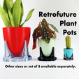 SetPreview.png Retrofuturistic Medium Plant Pot