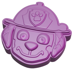 ink.png Marshall Paw Patrol Master Mold STL for Vacuum Forming
